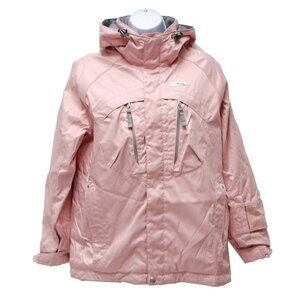 Ellesse Women's Heat Max Hooded Ski Jacket, Rose, M